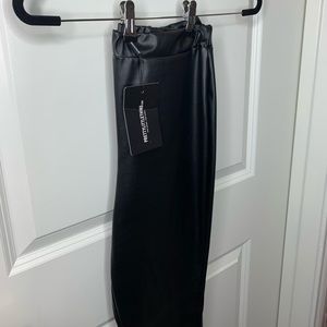 Tight Black Leather Pants